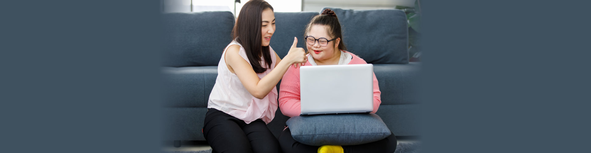 nurse supporting the patient 